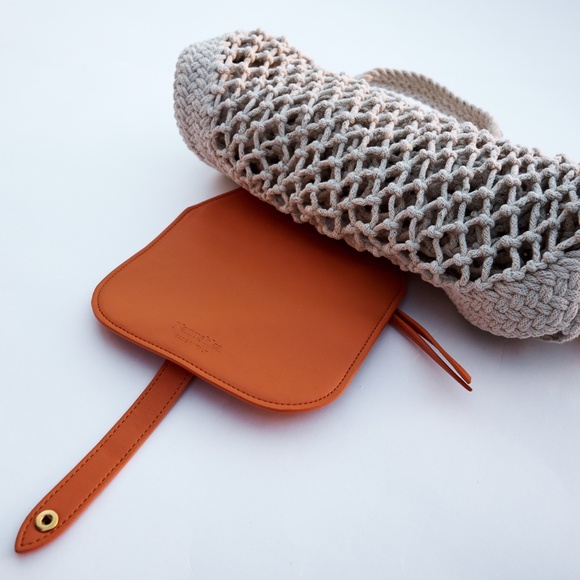 Nanushka Ruba Cotton Mesh Shopping Tote - Picture 7 of 10